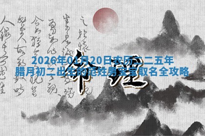 朱姓2026年01月15日出生的男孩子命理分析与起名攻略