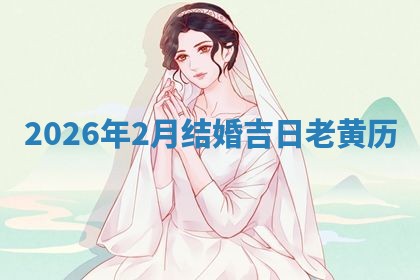 结婚黄道吉日