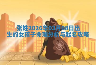 张姓女孩子取名